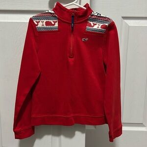 Girls XS 5-6 Vineyard Vines red Shep Shirt